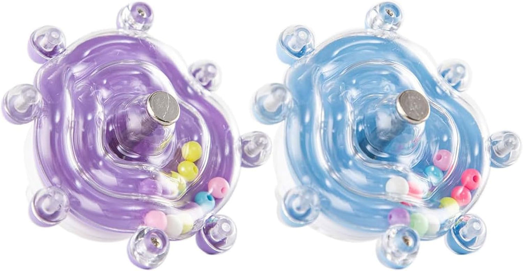 Multiple angle showcase of the blue parakeet educational toy