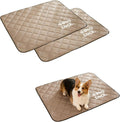 Neuqiho 2-pack waterproof dog crate pad front view