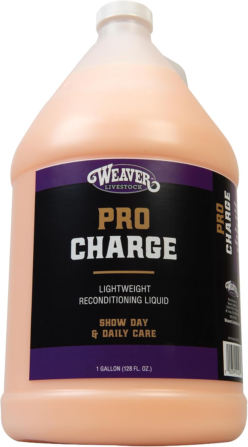 Weaver Livestock ProCharge bottle close up detailing clove oil formula benefits