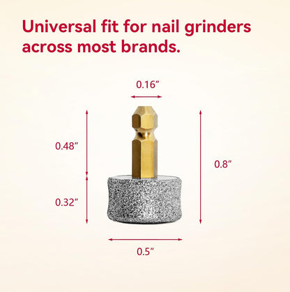 Pet nail grinder replacement accessory for professional grooming