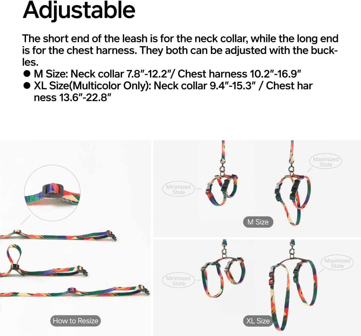 Side profile of cat wearing Pidan grey lightweight walking harness