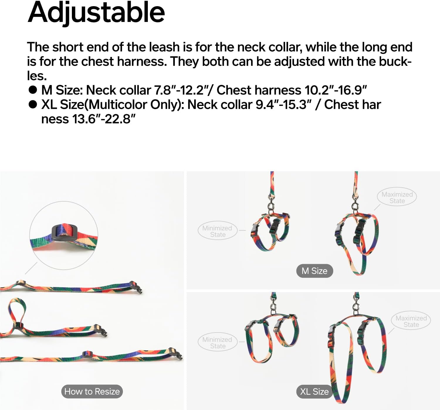Escape proof infinity ring design on Pidan cat vest packaging view
