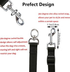 ASOCEA triple pet walking lead showcasing the triple reinforced stress points