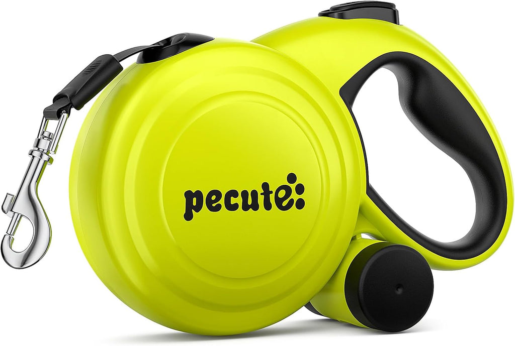 32ft Retractable Dog Leash with Reflective Strips, One-Button Control & Sturdiness Nylon Material, Long Leash Retractable with Poop Bag Holder for Medium Large Dog - Image 9