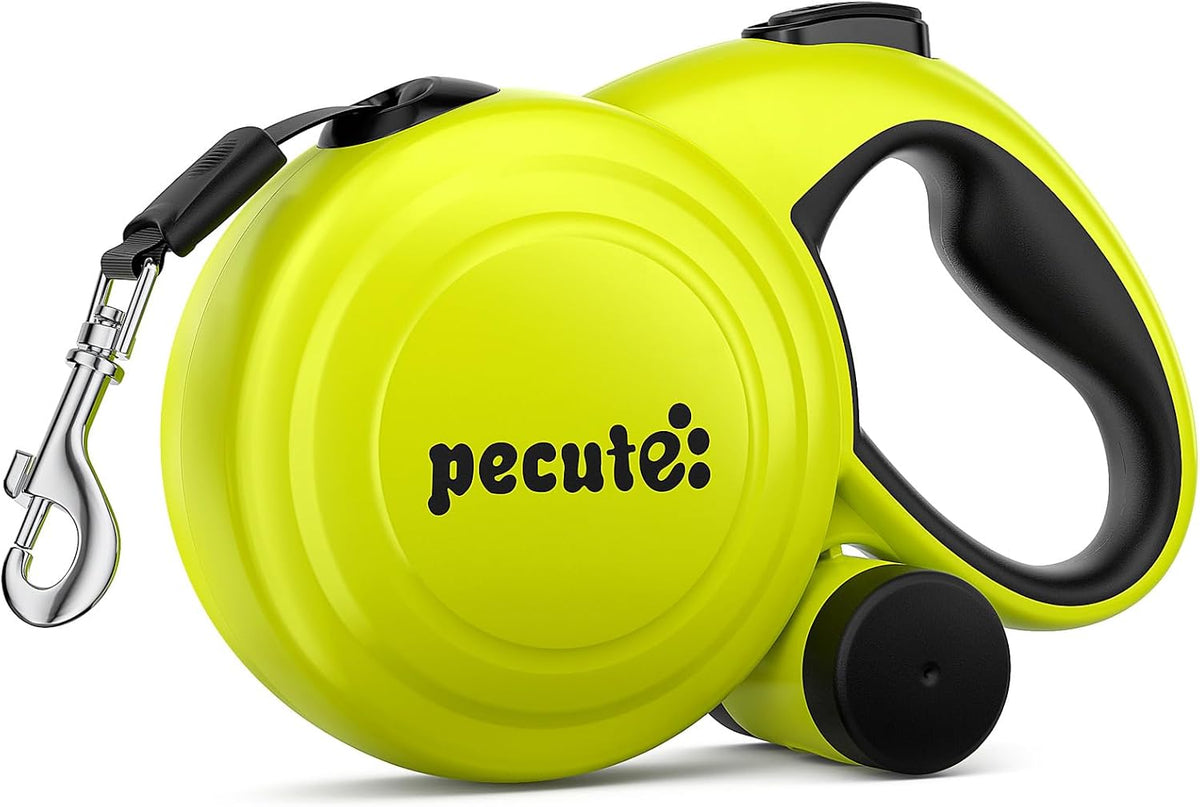 32ft Retractable Dog Leash with Reflective Strips, One-Button Control & Sturdiness Nylon Material, Long Leash Retractable with Poop Bag Holder for Medium Large Dog - Image 9