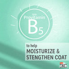 Authentic Hartz 6-in-1 dog shampoo for detangling and moisturizing sensitive canine coats
