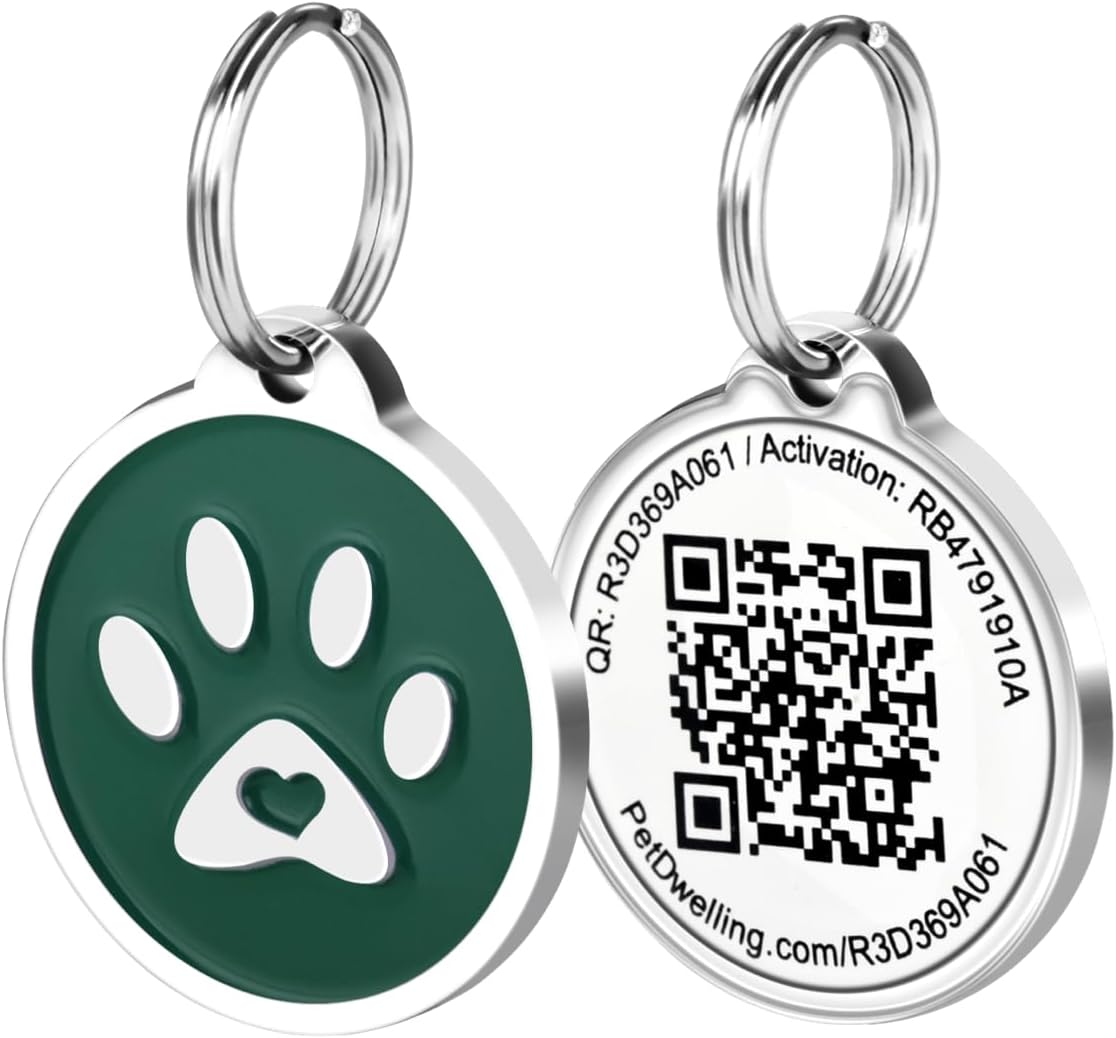 Pet Dwelling QR Code Pet ID Tag - Scan to Contact Owner Instantly, No App Needed, Smart Dog & Cat Tag with Free Personalized Online Pet Profile - Image 13