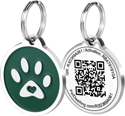 Pet Dwelling QR Code Pet ID Tag - Scan to Contact Owner Instantly, No App Needed, Smart Dog & Cat Tag with Free Personalized Online Pet Profile - Image 13
