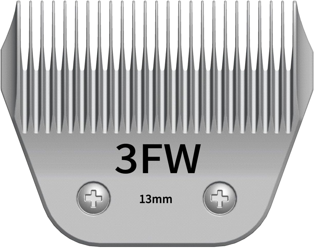 Detachable Pet Clipper Blades Dog Grooming Clipper Replacement Ceramic Blades, Compatible with Andis, Wahl, Oster(Size 10#,Cut Length 1.5mm) - Image 10