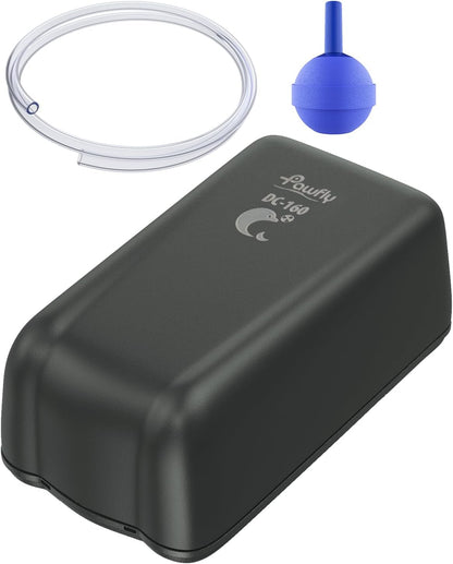 Pawfly Aquarium Air Pump with Nano Bio Sponge Filter Kit Air Control Valve Airline Tubing and Check Valve Accessories - Image 10