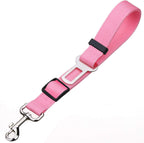 Elisel pet car seat belt attached to dog harness