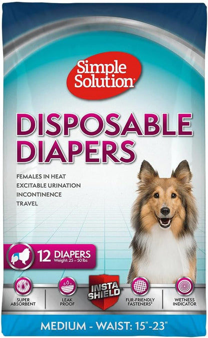 Simple Solution imported premium quality disposable pet diapers