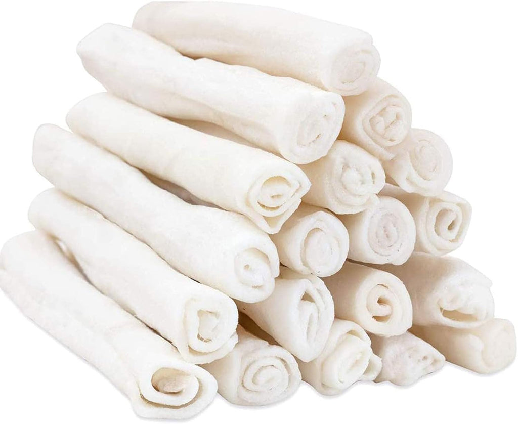 MON2SUN Dog Rawhide Rolls Twist Sticks Chew Treats Natural Flavor 6.5 Inch 40 Count for Puppy and Small Dogs - Image 11
