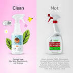 Premium hardwood floor pet mess cleaner spray bottle packaging
