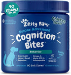 Zesty Paws Senior Advanced Calming & Cognition Soft Chews for Dogs - Supplements for Dog Brain Health & Nervous System Support + Calming & Relaxation -with Ashwagandha & DHA - Image 10