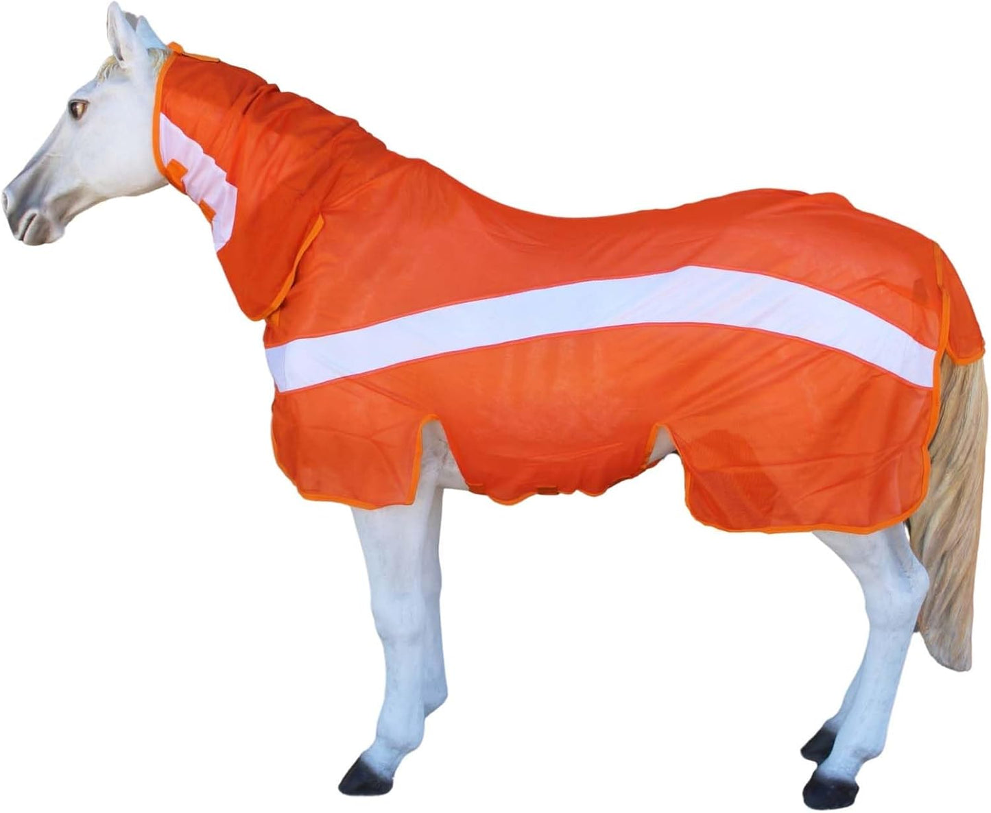 Challenger Horse Summer Scrim Mesh Full Neck Light Fly Sheet Bellyband Purple 73102 - Image 13