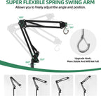 Mecesor reptile light stand wide metal base
