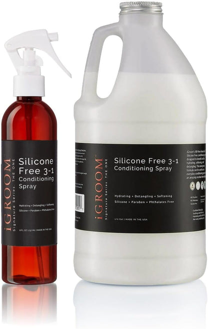 iGroom Silicone Free 3-1 Dog Conditioning/Detangling Spray, Luxury Pet Beauty Care, Hydrating, Paraben and Phthalates Free, Made in USA, 8 oz - Image 9