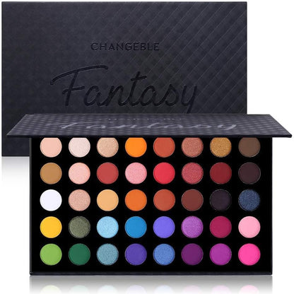 UCANBE Fantasy 39 Color Eyeshadow Palette front view