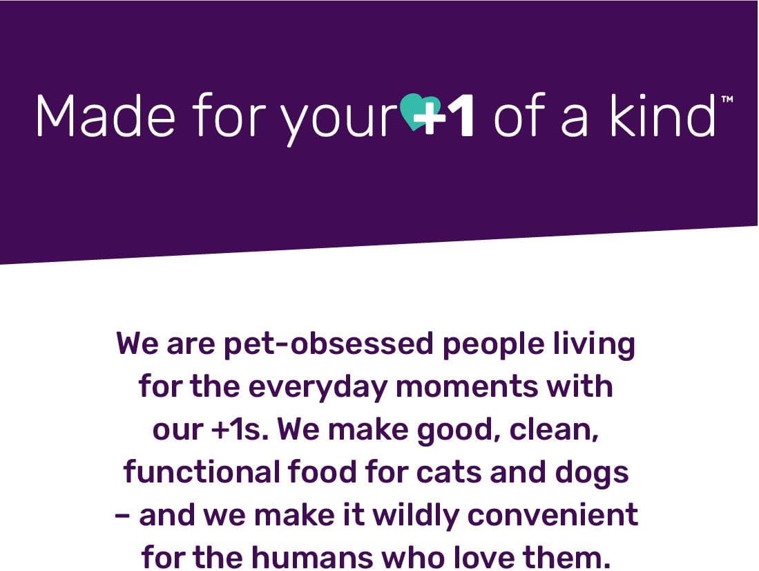 Close up of I And Love And You grain free dog food texture