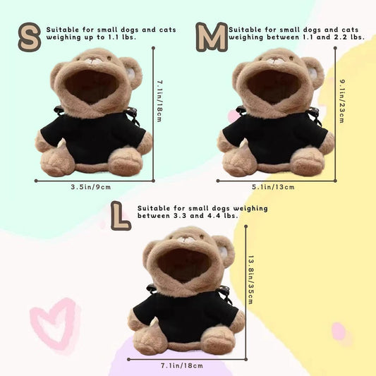 Manon Rosa hands free dog sling carrier for teacup puppies