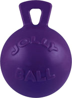 Jolly Pets Tug-n-Toss Dog Toy Ball with Handle, 8 Inches/Large, Blue - Image 13
