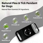 Trihood dog tick repellent tag with silicone buckles