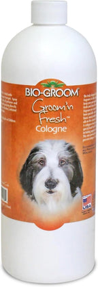 Bio-Groom Groom N Fresh liquid spray bottle back label instructions
