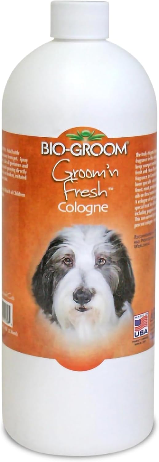 Bio-Groom Groom N Fresh liquid spray bottle back label instructions