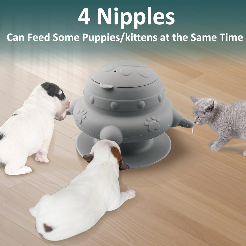 BPA-free silicone multi-puity pet nursing kit overview