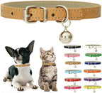 Extra small pink collar for toy breeds and puppies