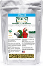 TOP's Parrot Pellets 4 lb, USDA Organic Certified, Non-GMO Bird Food for Hookbills - Image 11