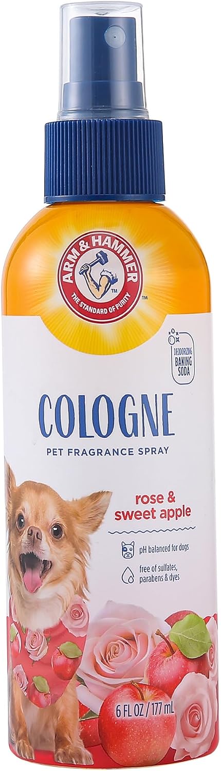 Arm & Hammer for Pets Dog Cologne and Fragrance Spray, Baking Soda, Vanilla Sandalwood Scent, Deodorizing Dog Perfume for Between-Bath Freshening, Paraben Free, 6 Fl Oz - Image 9
