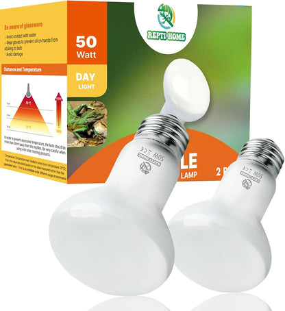 Reptile Heat Lamp Bulbs, Simulate Natural Sunlight Heat Light Bulb, 2 Pack 100W Amphibian Terrarium Basking Spot Lamp for Reptile, Bearded Dragon, Lizard, Turtle, Snake - Image 12