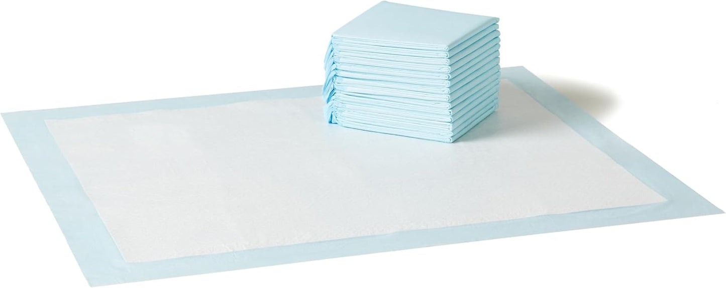 Disposable dog mat showing the leak protection bottom layer