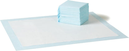 Disposable dog mat showing the leak protection bottom layer