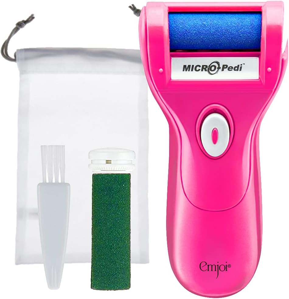 Emjoi Micro-Pedi Ultra Callus Remover front view portable foot file