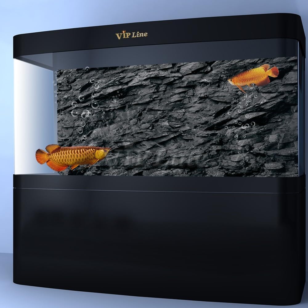 VIP. LINE fish tank backdrop rock texture detail close up