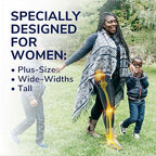 Dr. Scholl's women's plus size shoe inserts showing reinforced arch support