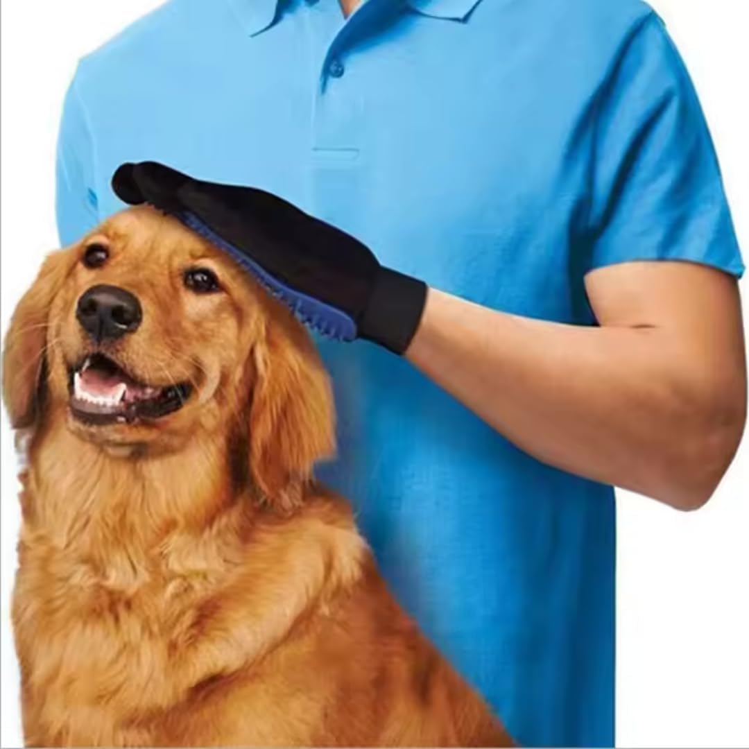 AALPET five finger deshedding glove for pets