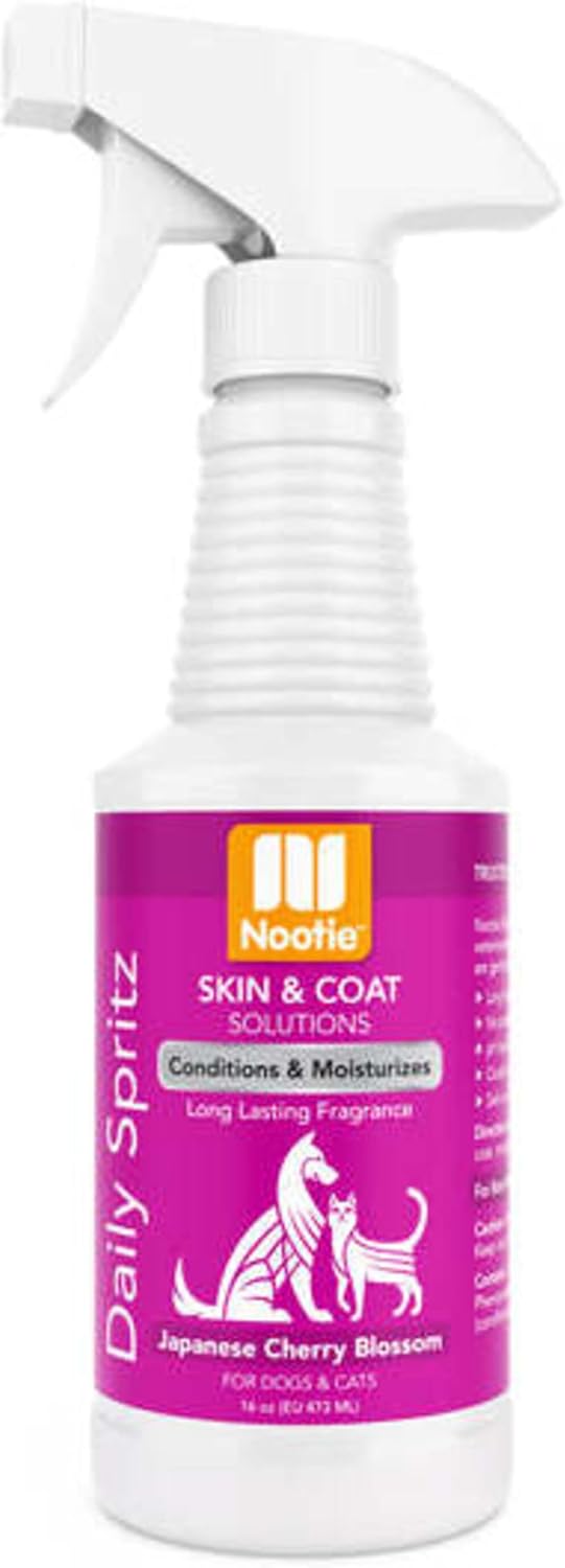 Nootie Japanese Cherry Blossom Daily Spritz for Dogs and Cats - Conditions and Moisturizes Fur, Long Lasting Pet Spray - 8oz - Image 9