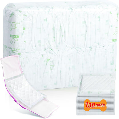 Dog Diaper Liners for Male and Female Dogs, 150ct, Super Absorbent Disposable Dog Diapers Booster Pads fit Most Pet Belly Bands and Wraps (Regular) - Image 11