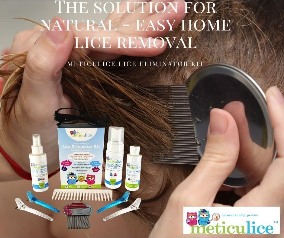 Meticulice Defense Detangling Spray for lice prevention and hair care