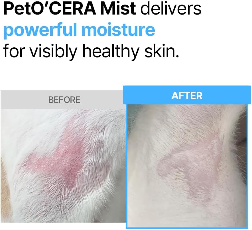 Breezytail skin and coat care spray packaging