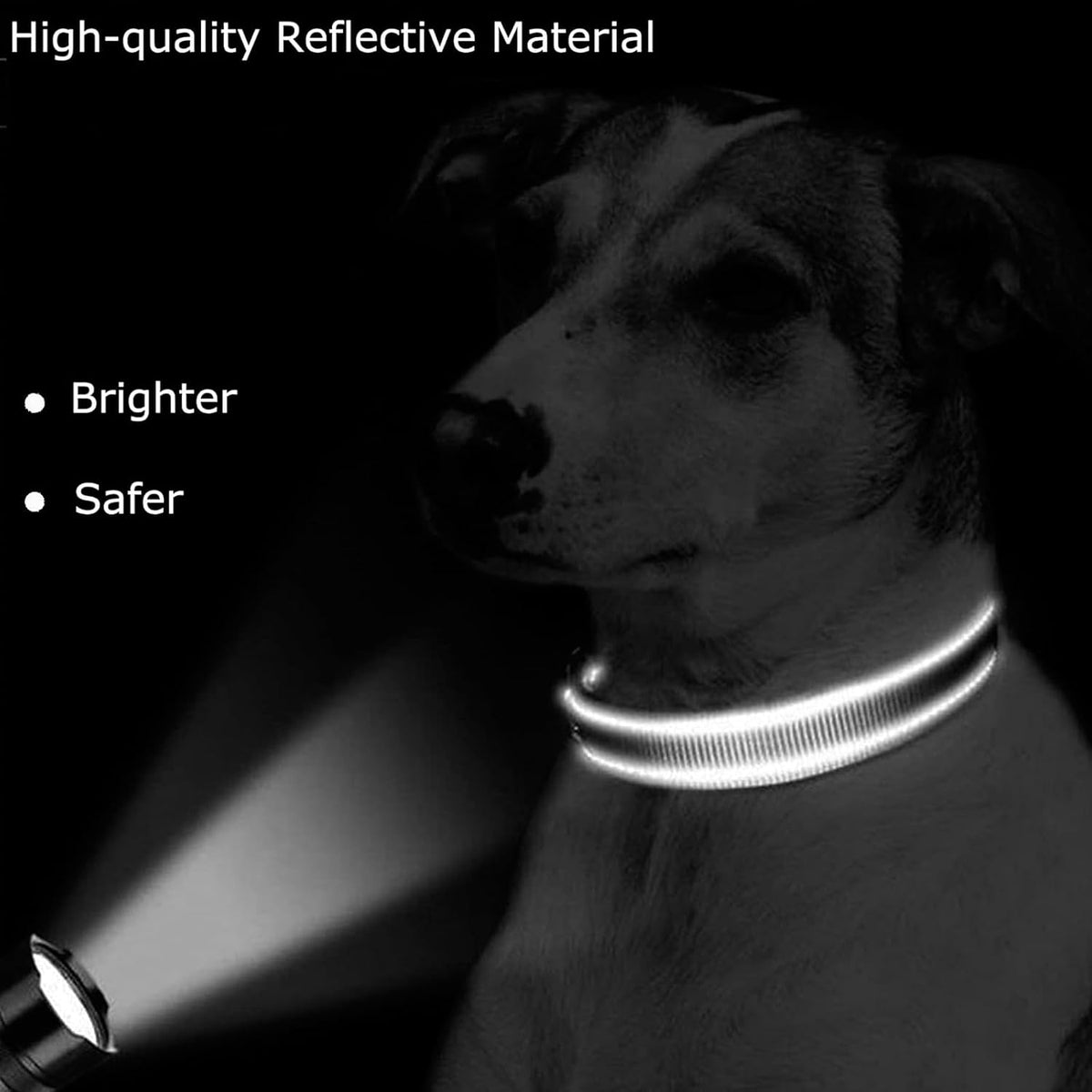 Gradient mistyrose pattern detail on durable nylon dog collar