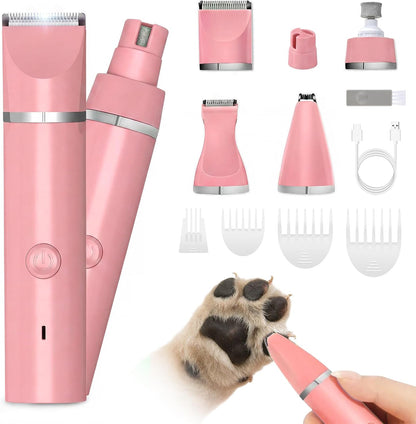 Veeconn professional low vibration dog shaver kit for anxious pets