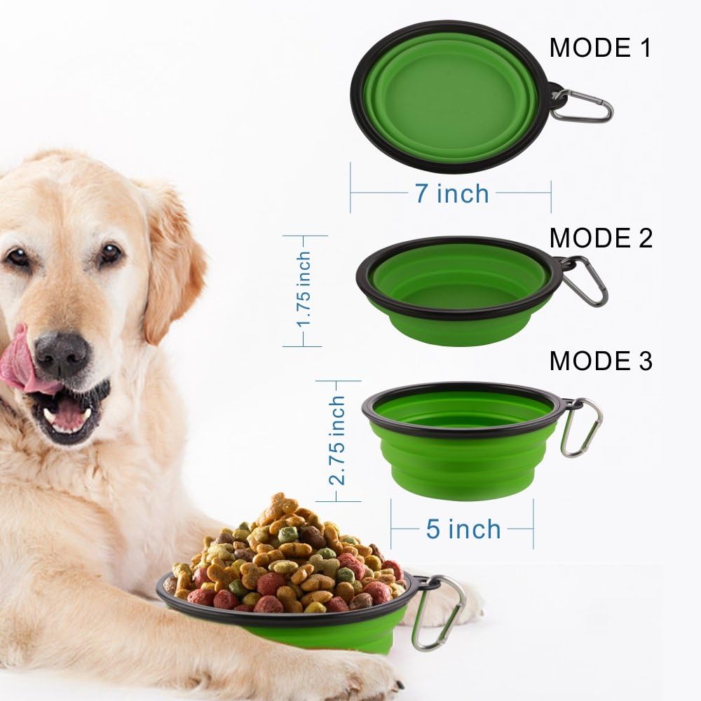 Guardians non toxic food grade silicone pet bowls top rack dishwasher safe