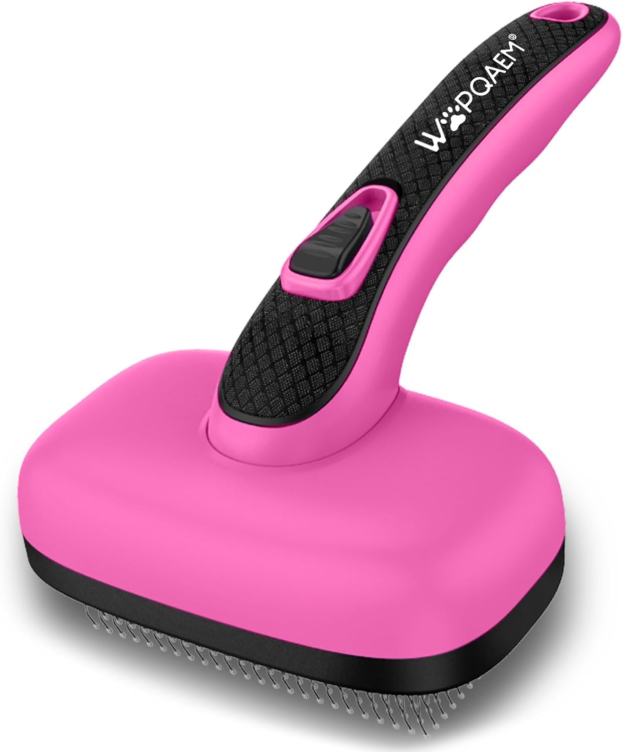 Self Cleaning Slicker Brush for Dog and Cat Deshedding, Green | Shedding Brush for Dogs & Cats, One-Click Retractable Bristles for Easy Cleaning Flying Hair at Home - Image 11