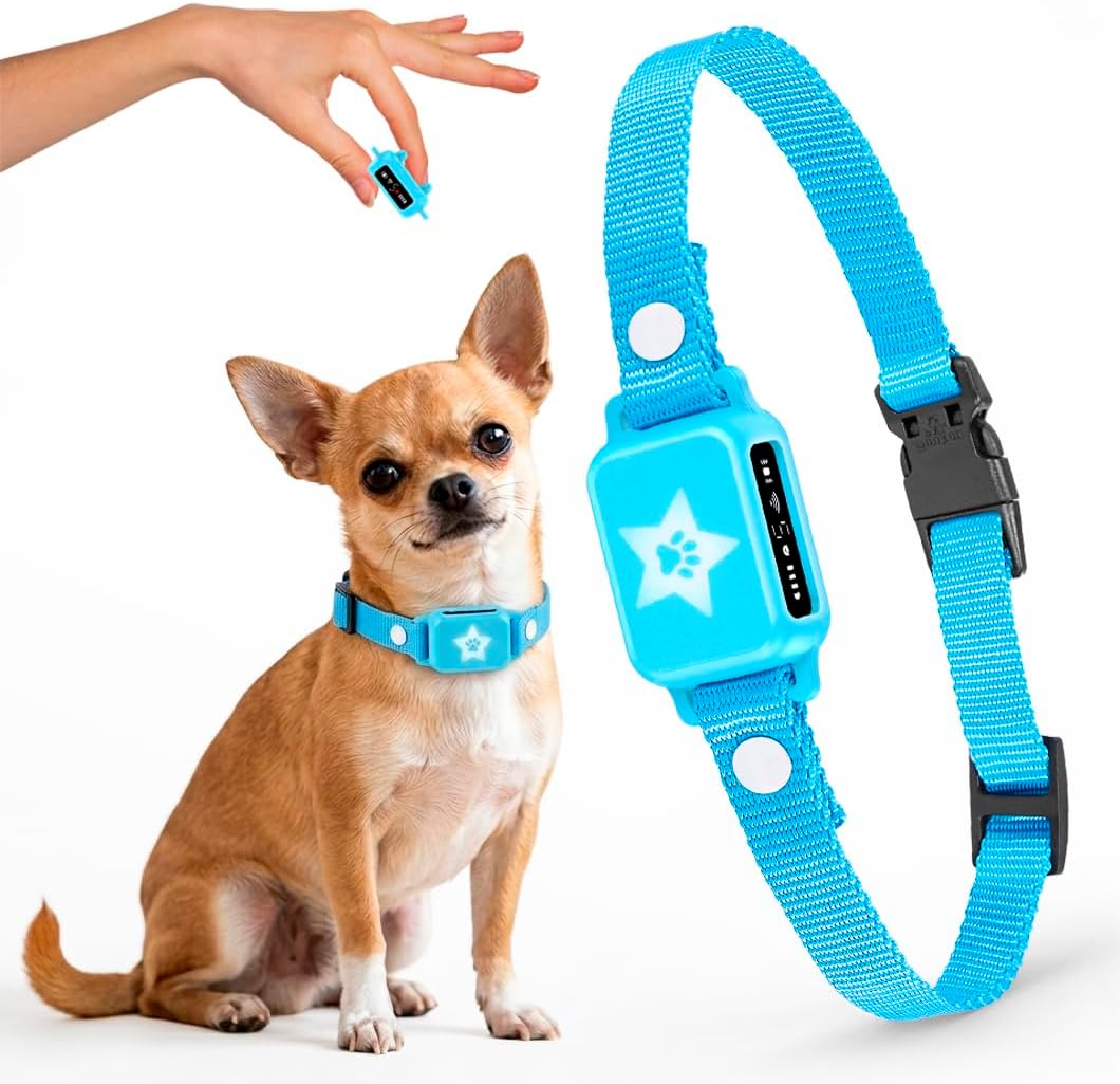 Bark Collar for Small Dogs 5-15 lbs with Magnetic Charging - No Shock, 3 Beep & Vibration Modes, 5 Sensitivity Levels - Humane Stop Anti-Barking Device - Dog Training Bark Collar (Candy Pink) - Image 9