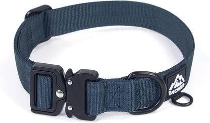Adjustable strap mechanism on Tacwild dog collar